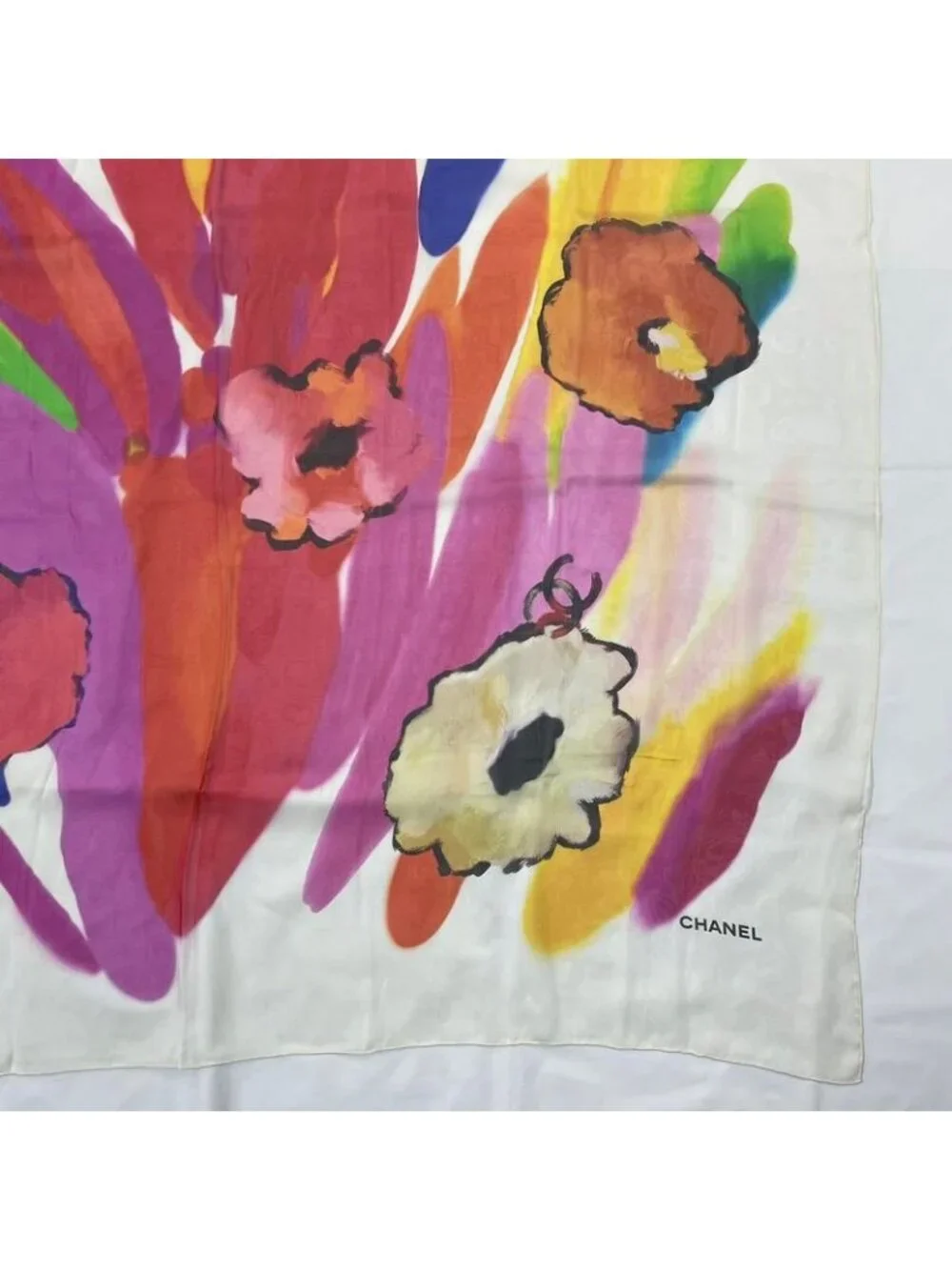 Chanel Super Large Scarf - Picture 5 of 11